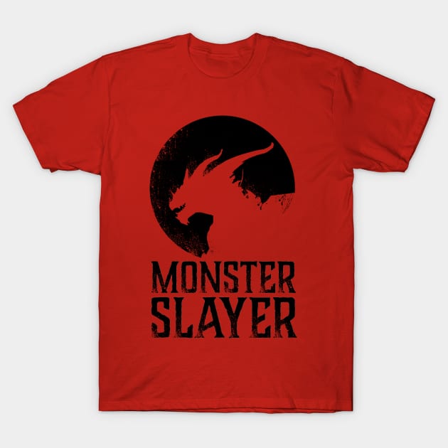 Monster Hunter - Monster Slayer T-Shirt by ballhard
